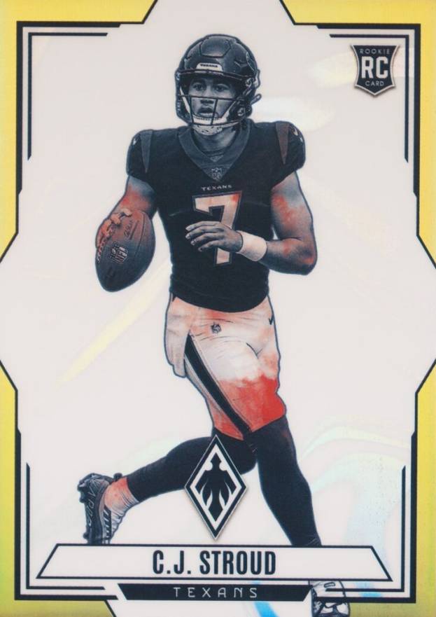 2023 Panini Phoenix Contours CJ Stroud #CON20 Football Card