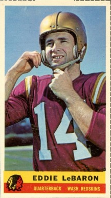 1959 Bazooka Eddie Lebaron # Football Card