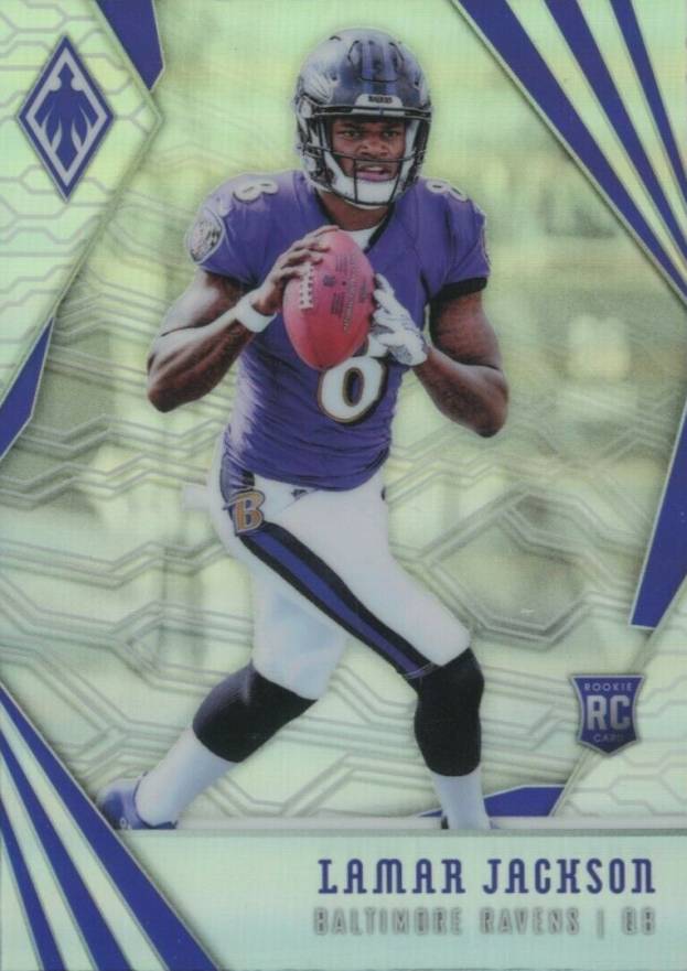 2018 Panini Phoenix Lamar Jackson #112 Football Card