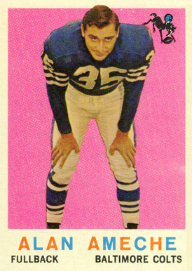 1959 Topps Alan Ameche #30 Football Card