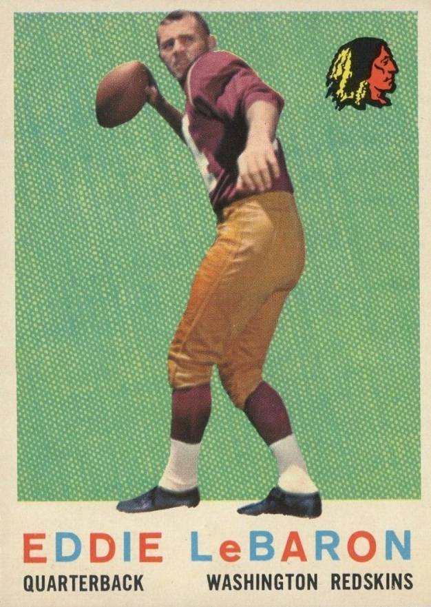 1959 Topps Eddie Lebaron #150 Football Card