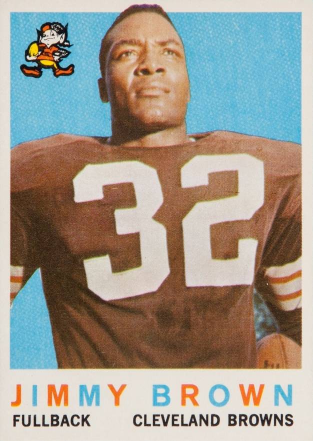 1959 Topps Jim Brown #10 Football Card