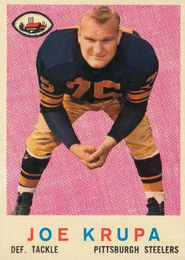 1959 Topps Joe Krupa #144 Football Card