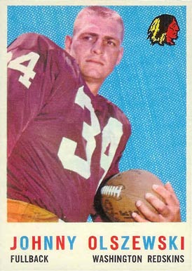 1959 Topps John Olszewski #115 Football Card