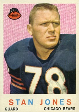 1959 Topps Stan Jones #96 Football Card