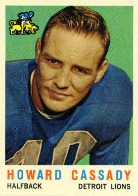 1959 Topps Howard Cassady #85 Football Card