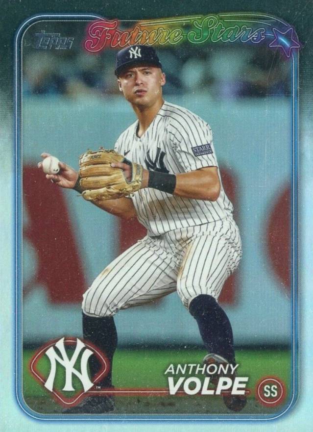 2024 Topps Anthony Volpe #180 Baseball Card