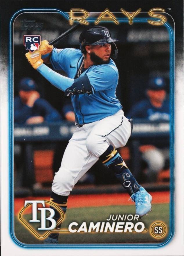 2024 Topps Junior Caminero #628 Baseball Card