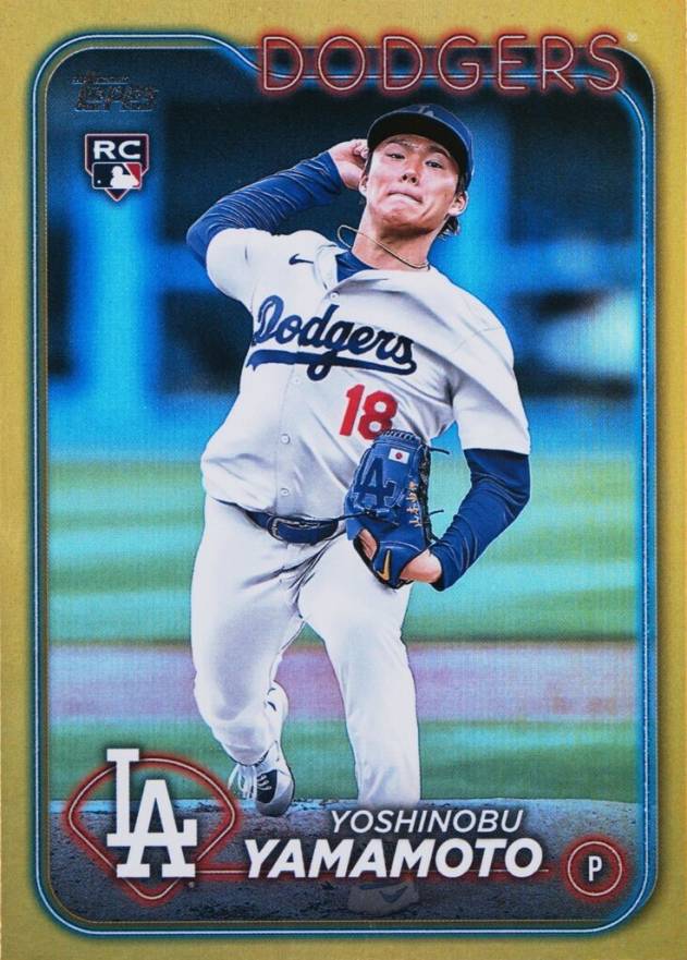 2024 Topps Yoshinobu Yamamoto #553 Baseball Card