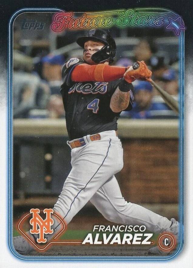 2024 Topps Francisco Alvarez #383 Baseball Card