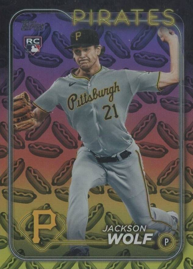 2024 Topps Jackson Wolf #523 Baseball Card