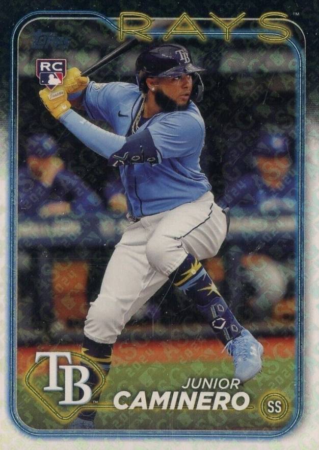 2024 Topps Junior Caminero #628 Baseball Card