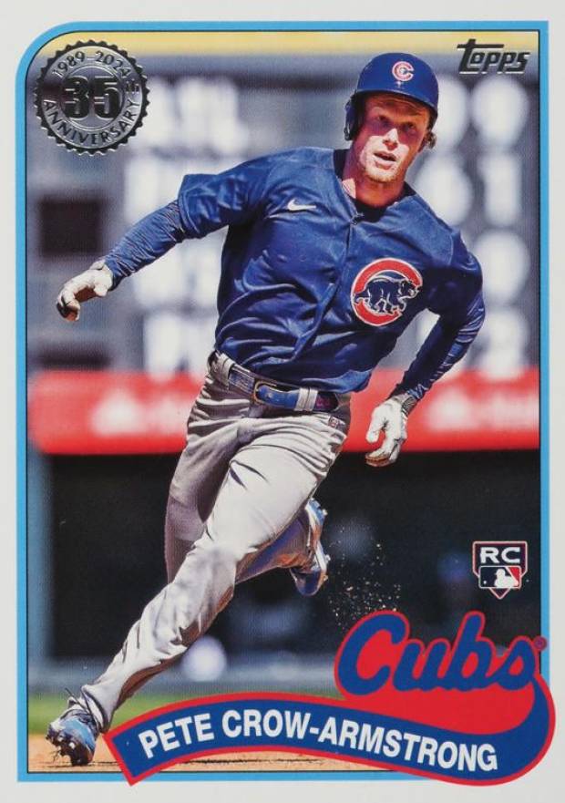 2024 Topps 1989 Topps Baseball Pete Crow-Armstrong #89B2-5 Baseball Card