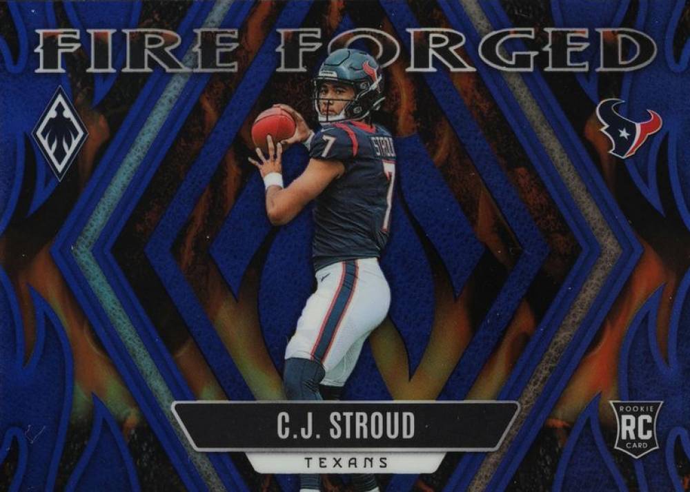 2023 Panini Phoenix Fire Forged CJ Stroud #FF6 Football Card