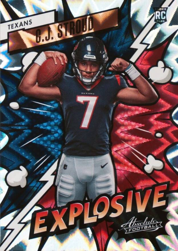 2023 Panini Absolute Explosive CJ Stroud #37 Football Card