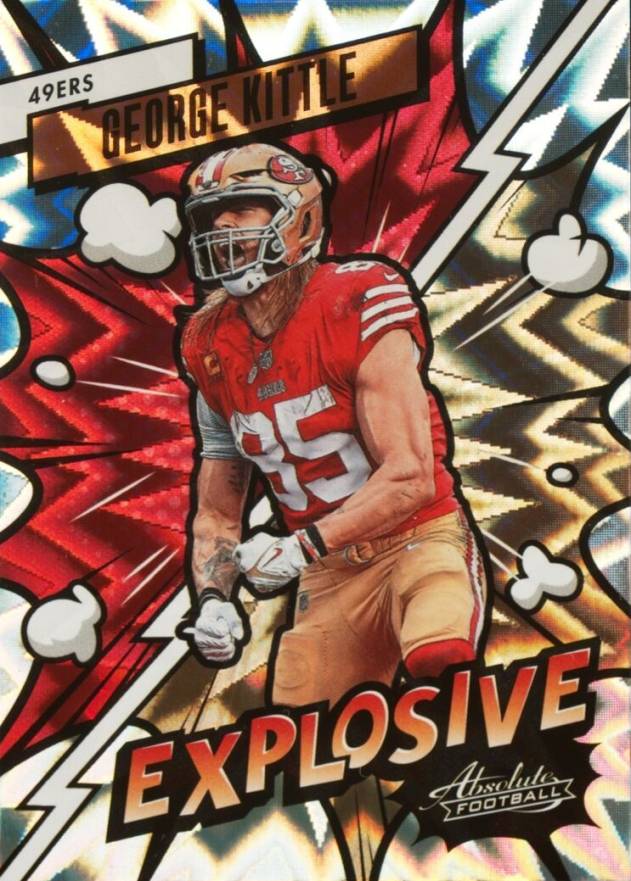 2023 Panini Absolute Explosive George Kittle #35 Football Card