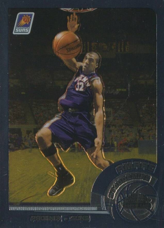 2002 Topps Chrome Amar'e Stoudemire #126 Basketball Card