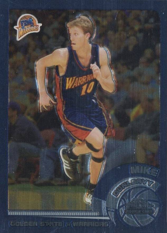 2002 Topps Chrome Mike Dunleavy #153 Basketball Card