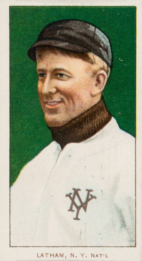 1909 White Borders Piedmont Factory 42 Latham, N.Y. Nat'L #276 Baseball Card