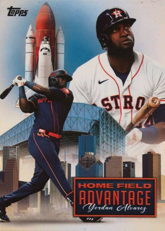 2024 Topps Home Field Advantage Yordan Alvarez #HFA3 Baseball Card