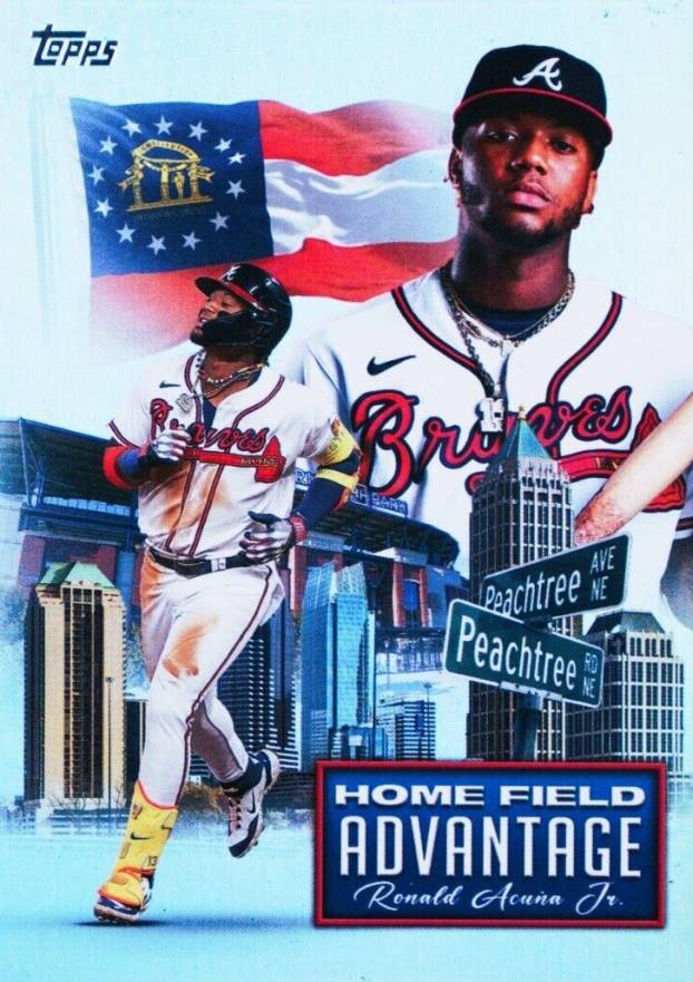 2024 Topps Home Field Advantage Ronald Acuna Jr. #HFA11 Baseball Card