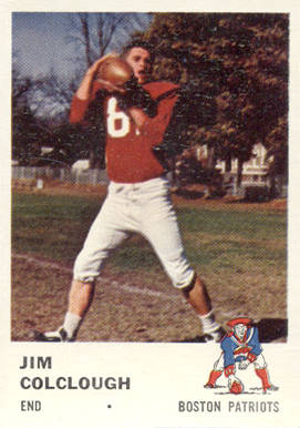 1961 Fleer Jim Colchough #180 Football Card