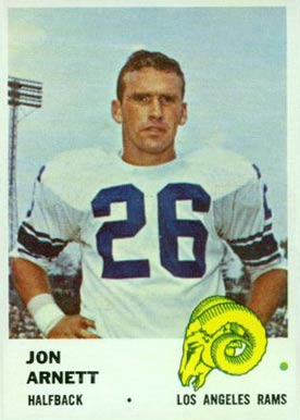 1961 Fleer Jon Arnett #100 Football Card