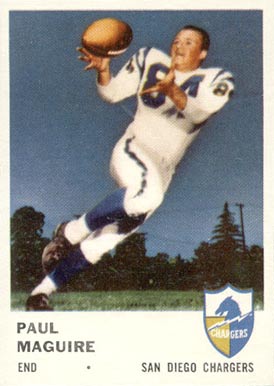 1961 Fleer Paul Maguire #160 Football Card