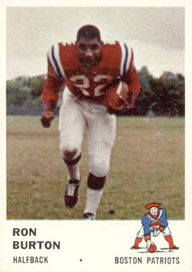 1961 Fleer Ron Burton #179 Football Card