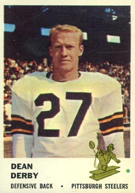 1961 Fleer Dean Derby #122 Football Card