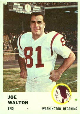 1961 Fleer Joe Walton #112 Football Card