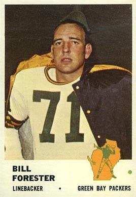 1961 Fleer Bill Forester #97 Football Card