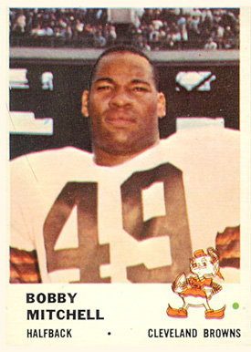 1961 Fleer Bobby Mitchell #12 Football Card