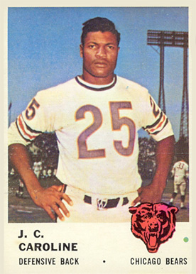 1961 Fleer J.C. Caroline #7 Football Card