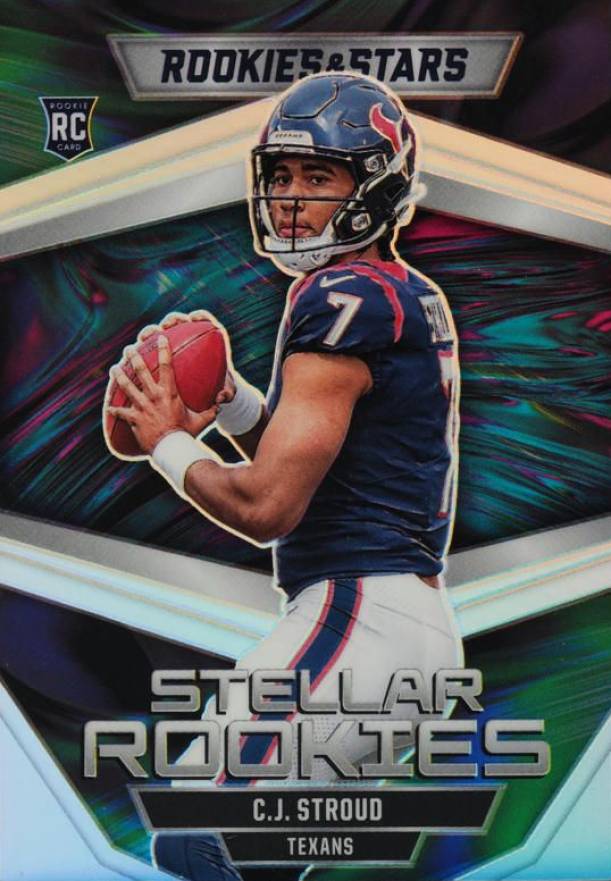 2023 Panini Rookies & Stars Stellar Rookies CJ Stroud #SR5 Football Card