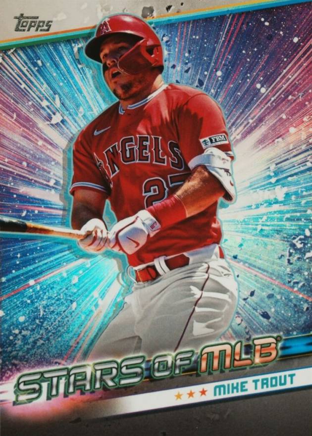 2024 Topps Stars of MLB Mike Trout #SMLB2 Baseball Card