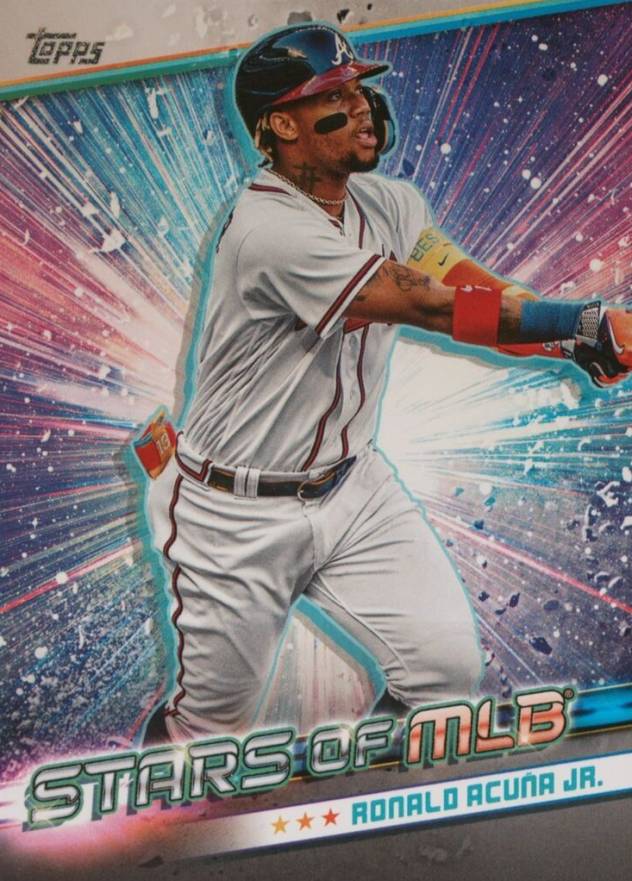 2024 Topps Stars of MLB Ronald Acuna Jr. #SMLB3 Baseball Card