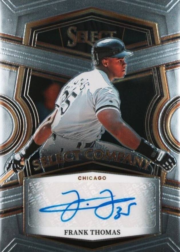 2023 Panini Select Select Company Signature Frank Thomas #SCSFT Baseball Card