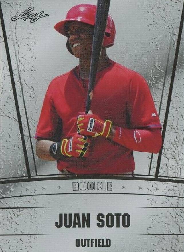 2018 Leaf Special Release Rookie Silver Juan Soto #RS-31 Baseball Card