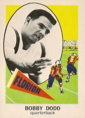 1961 Nu-Card Bobby Dodd #130 Football Card