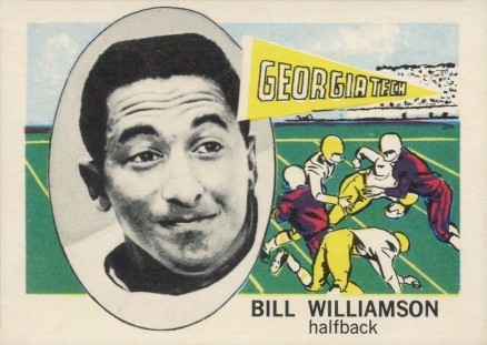 1961 Nu-Card Bill Williamson #141 Football Card