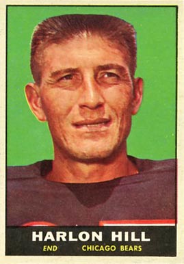 1961 Topps Harlon Hill #13 Football Card