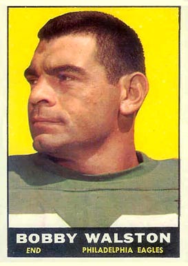 1961 Topps Bobby Walston #98 Football Card