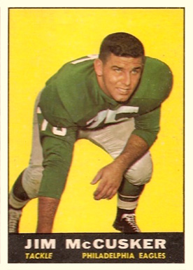 1961 Topps Jim McCusker #100 Football Card