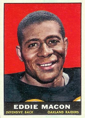 1961 Topps Eddie Macon #183 Football Card