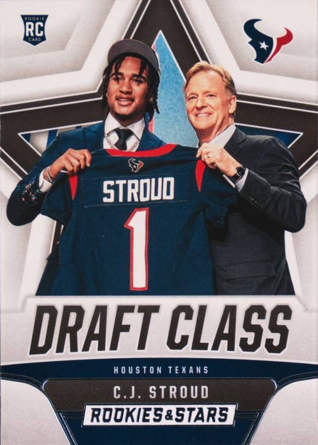 2023 Panini Rookies & Stars Draft Class CJ Stroud #DC4 Football Card