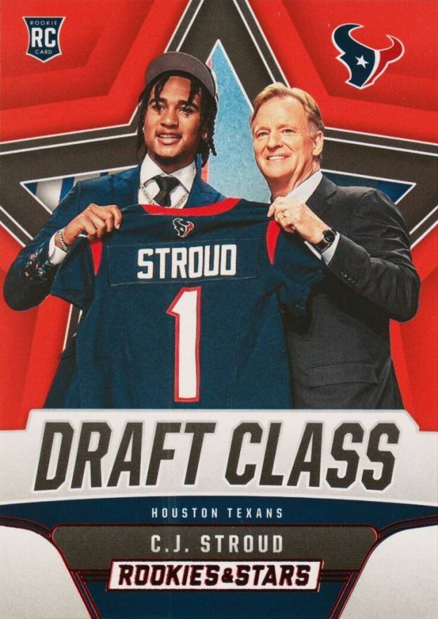 2023 Panini Rookies & Stars Draft Class CJ Stroud #DC4 Football Card