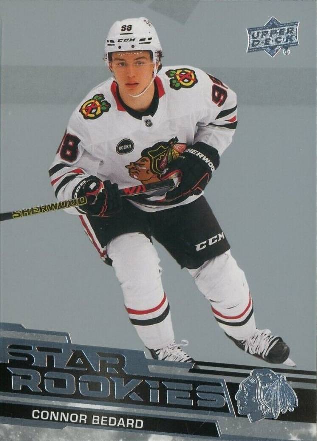 2023 Upper Deck NHL Star Rookies Box Set Connor Bedard #1 Hockey Card