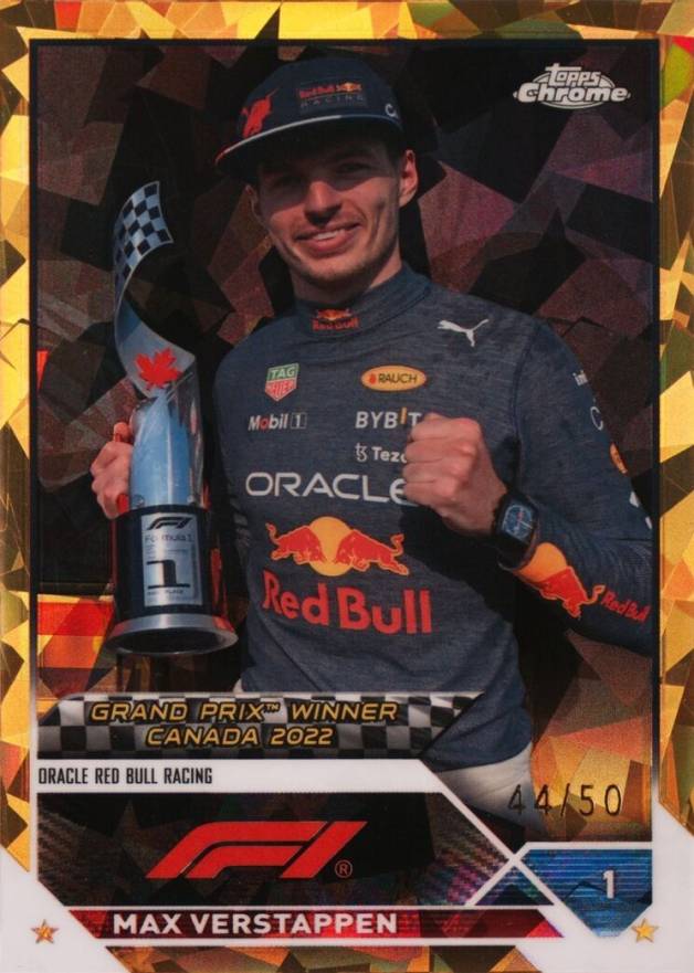 2023 Topps Chrome Formula 1 Sapphire Edition Max Verstappen #152 Other Sports Card