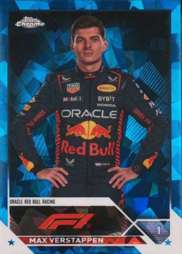 2023 Topps Chrome Formula 1 Sapphire Edition Max Verstappen #1 Other Sports Card